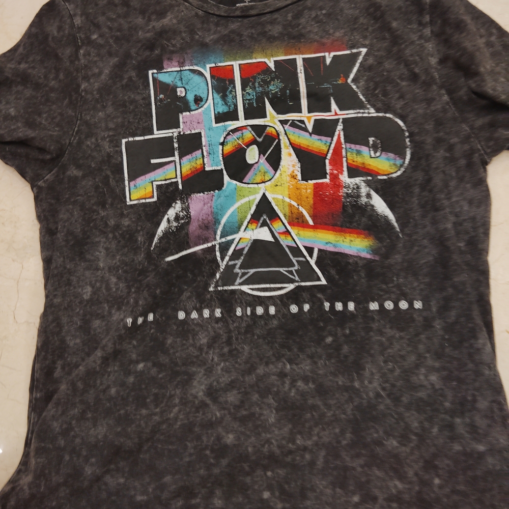 Pink Floyd Black Graphic Tee